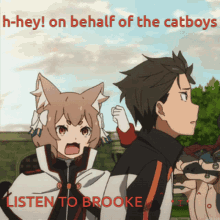 Brooke Catboy GIF - Brooke Catboy Listen GIFs