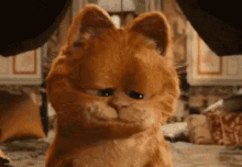加菲猫 哇塞 我不在乎 无所谓 GIF - Garfield Cat Wow GIFs