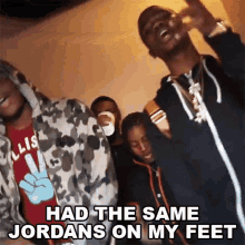 Had The Same Jordans On My Feet Roddy Ricch GIF - Had The Same Jordans On My Feet Roddy Ricch Baby Boy Song GIFs