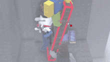 a group of roblox characters are playing a game and one of them is named sanderkun