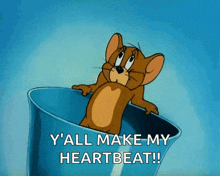 Jerry Heart GIF - Jerry Heart Panic GIFs