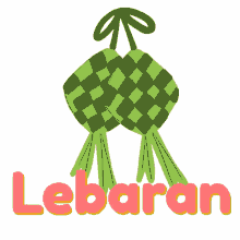 ketupat lebaran indonesia raya idul fitri