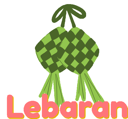 Ketupat Lebaran Sticker - Ketupat Lebaran Indonesia Stickers