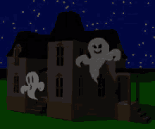 Ghost House GIF - Ghost House Animated GIFs