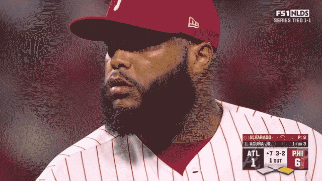 Philadelphia Phillies Jose Alvarado GIF - Philadelphia phillies