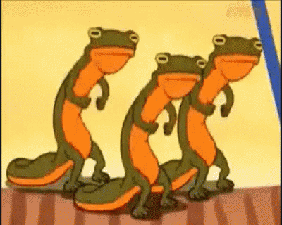 Lizards Cartoon GIF - Lizards Cartoon Dancing - Discover & Share GIFs