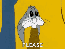Sad Bugs Bunny GIF