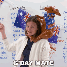Gday Mate Jade GIF - Gday Mate Jade Learn English With Jade GIFs
