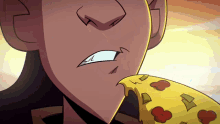 casey jones tmnt rottmnt pizza anime eyes