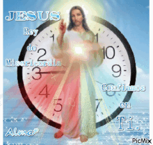 Jesus Horademisericordia GIF - Jesus Horademisericordia Clock GIFs