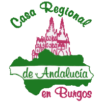 Casa Regional Andalucia Burgos Sticker