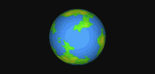 map earth globe rotation