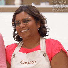 Hands Up Candice GIF - Hands Up Candice The Great Canadian Baking Show GIFs