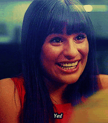 Glee Rachel Berry GIF - Glee Rachel Berry Yes GIFs