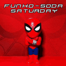 Funko Spider Man GIF - Funko Spider Man Soda GIFs