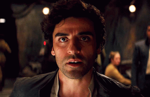 Star Wars Poe Dameron GIF - Star Wars Poe Dameron Reading - Discover &  Share GIFs