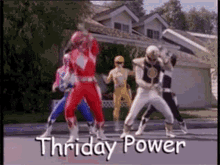 Thriday Power Rangers GIF - Thriday Power Rangers Friday GIFs