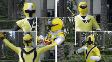 Yellow Ranger Power Rangers GIF