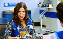 Superstore Amy Sosa GIF - Superstore Amy Sosa Thats The Story GIFs