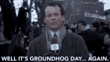 Groundhog Day Bill Murray GIF - Groundhog Day Bill Murray Phil GIFs