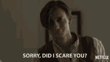 Sorry Did I Scare You GIF - Sorry Did I Scare You Didnt Mean To Scare You GIFs