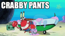 Crabby Pants Spongebob GIF - Crabby Pants Spongebob GIFs