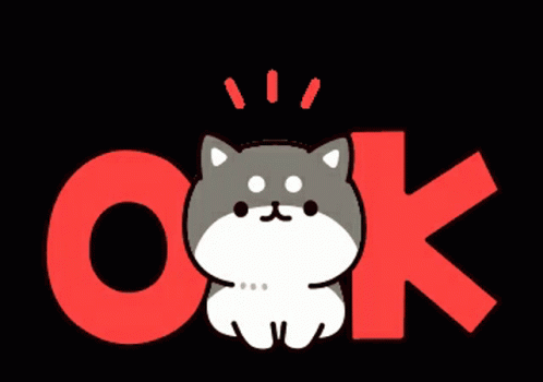 Ok Sticker Okay Sticker GIF - Ok Sticker Okay Sticker Line Sticker GIFs