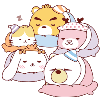 Go To Bed Good Night Sticker - Go To Bed Good Night Sleep Stickers