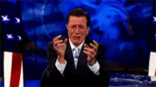 Stephen Colbert Cry GIF - Stephen Colbert Cry Sad GIFs