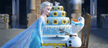 Anna Birthday Frozen GIF - Anna Birthday Frozen Its For Anna GIFs