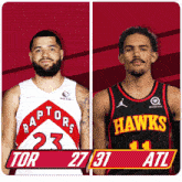 Toronto Raptors (27) Vs. Atlanta Hawks (31) First-second Period Break GIF - Nba Basketball Nba 2021 GIFs