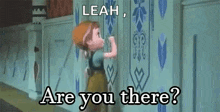 Are You There Frozen GIF - Are You There Frozen Anna GIFs
