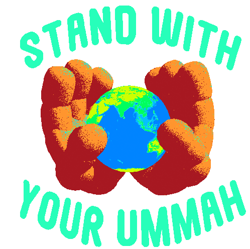 Stand With Your Ummah Muslim Sticker - Stand With Your Ummah Muslim Muslim Vote Stickers