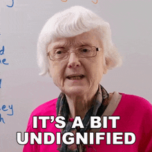 It'S A Bit Undignified Gill GIF - It'S A Bit Undignified Gill Engvid GIFs