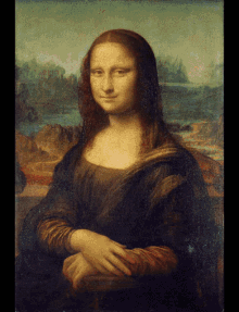 Mona Lisa Painting GIF - Mona Lisa Painting Master Piece GIFs