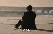 Waves Sitting At The Beach GIF - Waves Sitting At The Beach Chilling GIFs
