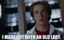 I Made Out With An Old Lady Will Stronghold GIF - I Made Out With An Old Lady Will Stronghold Sky High GIFs