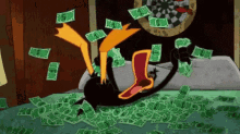 Daffy Duck Looney Tunes GIF - Daffy Duck Looney Tunes Cash GIFs