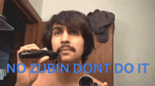Zubin Sedghi Shave GIF - Zubin Sedghi Shave Mustache GIFs