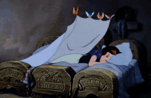 Buenas Noches Dulces Sueños GIF - Tired Snow White Sleep GIFs