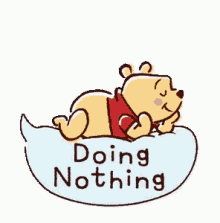 Winnie The Pooh Doing Nothing GIF - Winnie The Pooh Doing Nothing Lazy GIFs