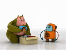 בובו וזץ מכתבי מעריצים 2 GIF