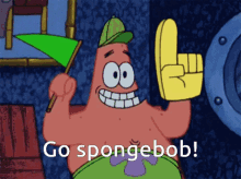Happy Go Spongebob GIF - Happy Go Spongebob Patrick Star GIFs