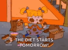donut angelica pickles yummy hungry the diet starts tomorrow