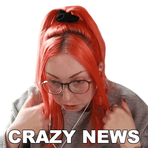 Crazy News Ashni Sticker - Crazy News Ashni Exciting Update Stickers