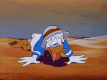 July GIF - Thirsty Summer Donald Duck GIFs