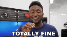 Totally Fine Marques Brownlee GIF - Totally Fine Marques Brownlee It'S Absolutely Okay GIFs