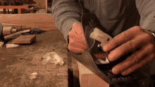 Woodworking Hand Plane GIF - Woodworking Hand Plane Ngetam Kayu GIFs