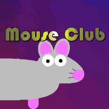 club mouse stare cute