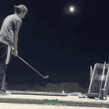 diplein moon golf hit swing